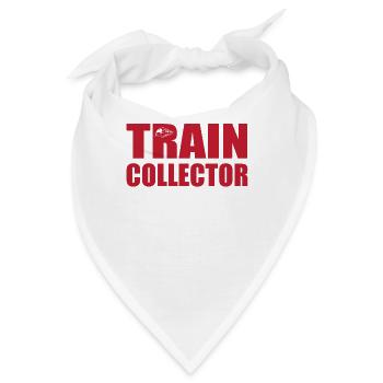 Modelleisenbahn Sammler - Bandana - Weiß - Vorne