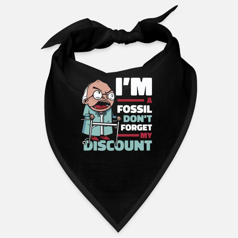 Rentner Rente Humor Dont Forget My Discount Bandana