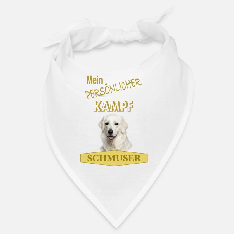 Mein persönlicher Kampfschmuser - Kuvasz Bandana