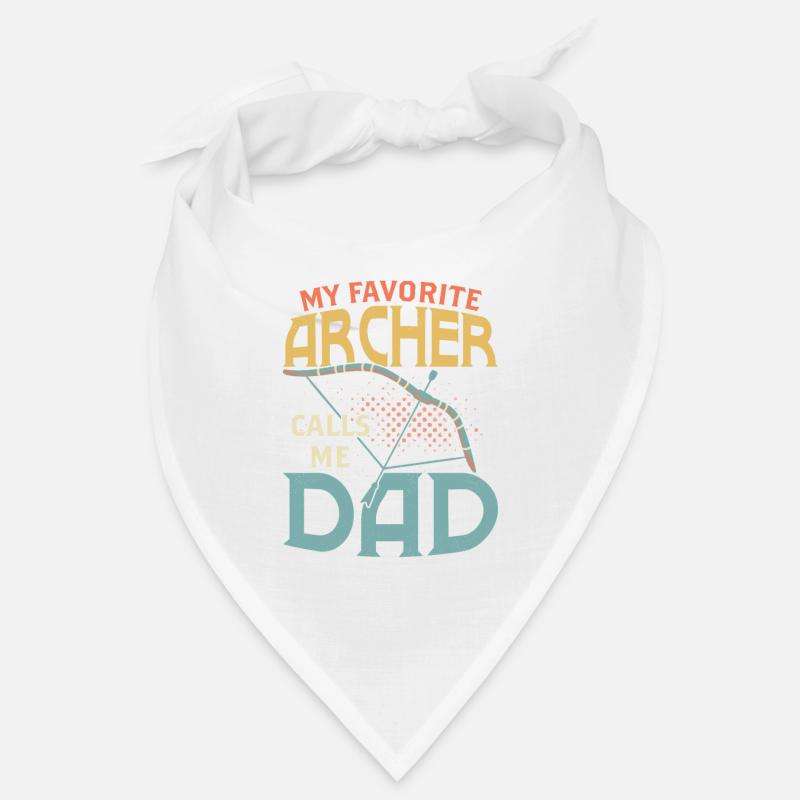 Mon archer préféré m’appelle papa arc cible de tir à l’arc Bandana