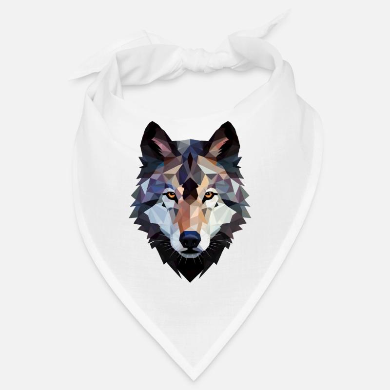 Wolf Head Bandana