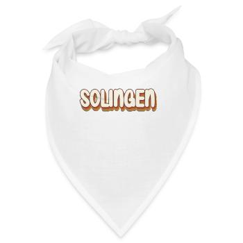 Solingerin Solinger Solingen - Bandana - Weiß - Vorne