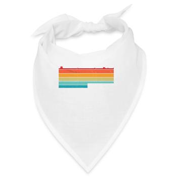 Heidelbergerin Heidelberger Heidelberg - Bandana - Weiß - Vorne