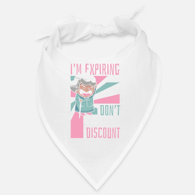 Pensioner Pension Dont Forget My Discount Bandana