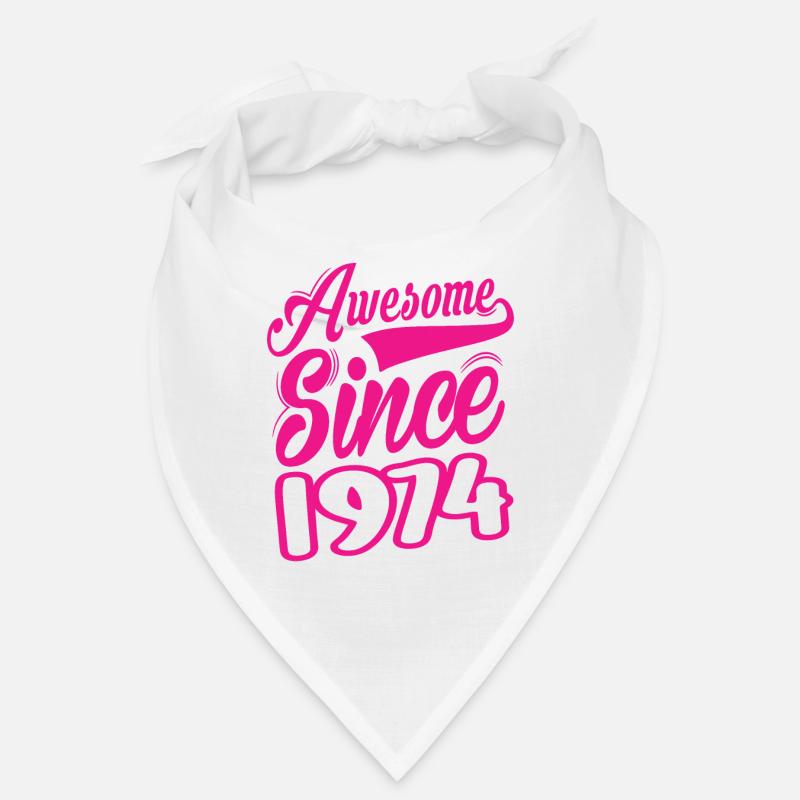 Awesome Since 1974 Bandana