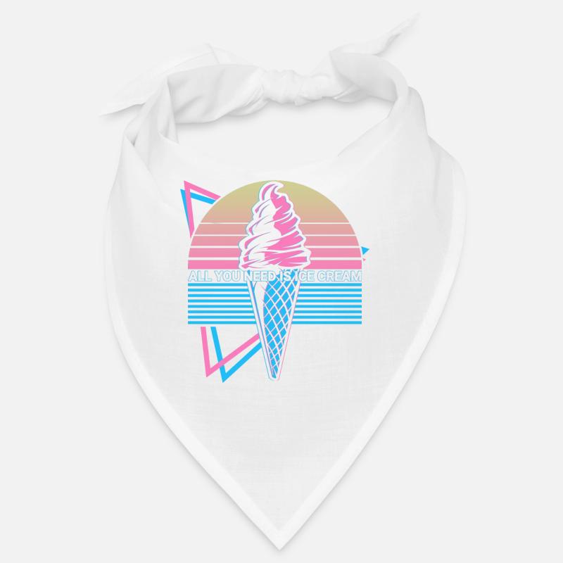 Crème glacée rétro Bandana