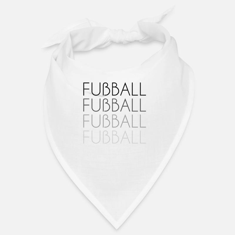 Fußball Schriftzug Bandana