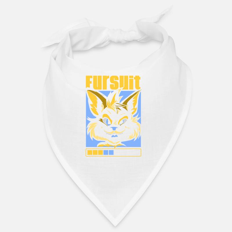 Furry Fandom Fursuits - Bandana - Weiß