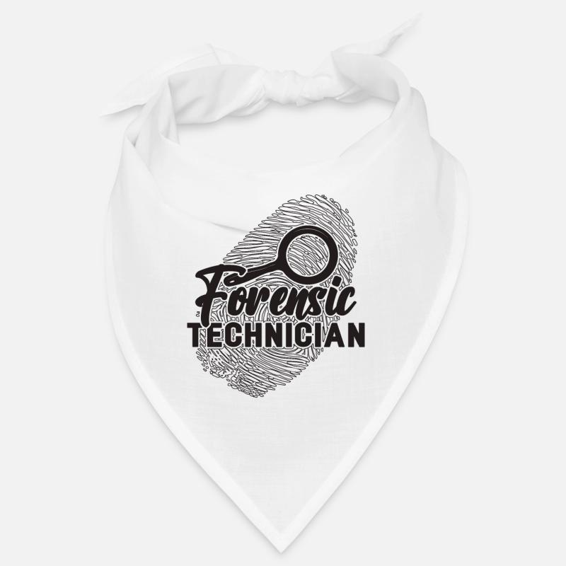 Forensic Technician Fingerprint Forensic Scientist Bandana