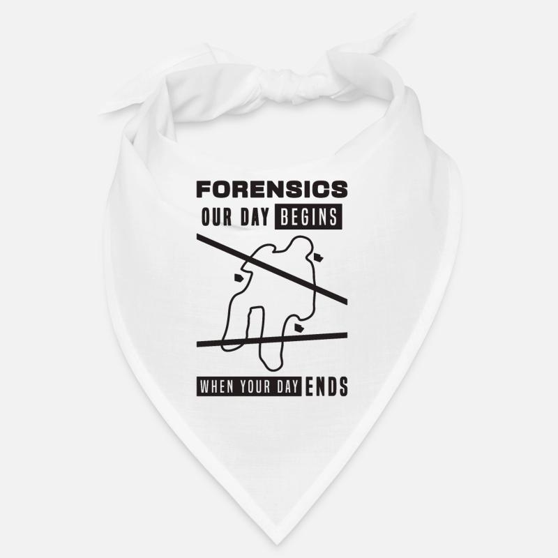 Forensics Our Day Begins Crime Forensic Scientist Bandana