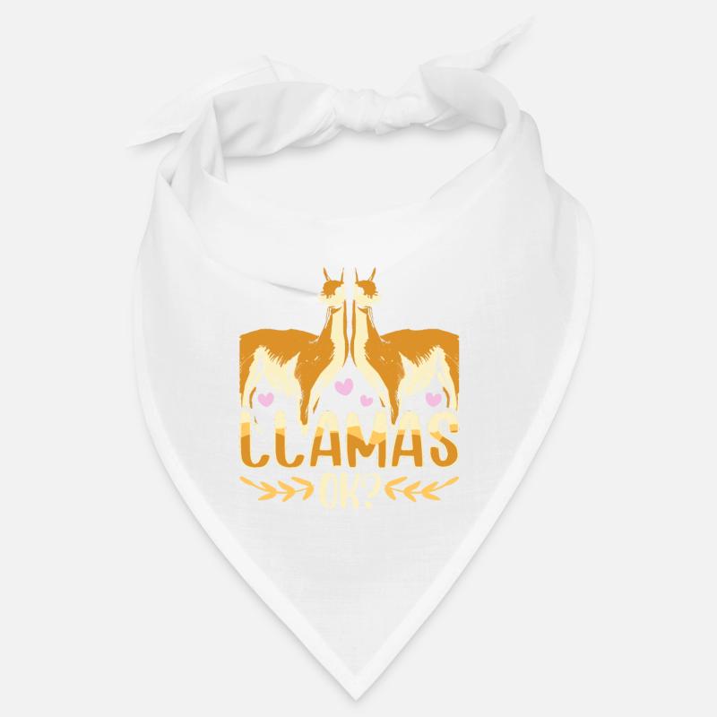 J’aime beaucoup les lamas Bandana