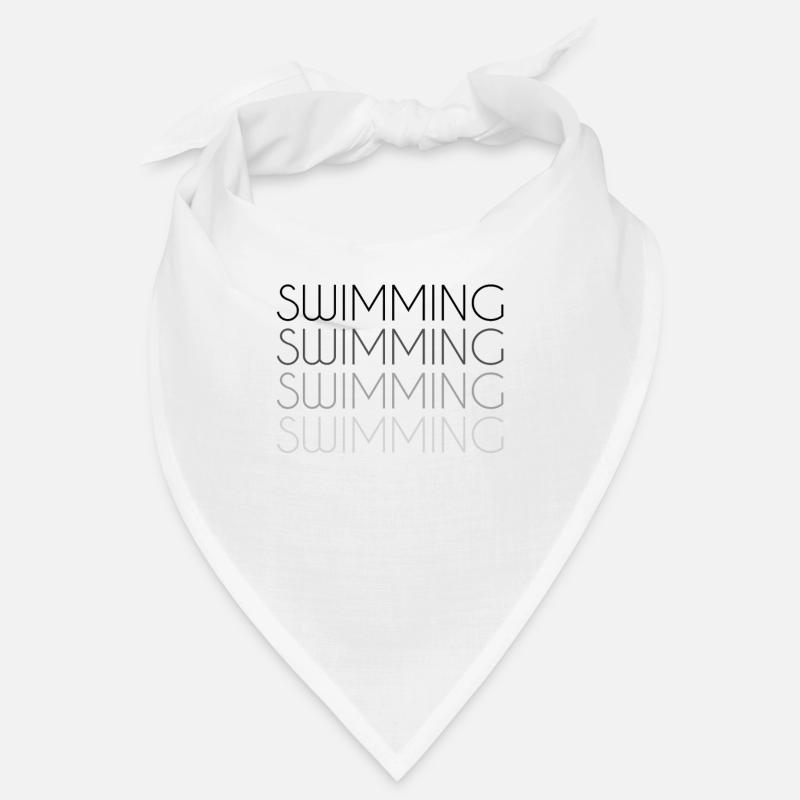 Lettrage de natation Bandana