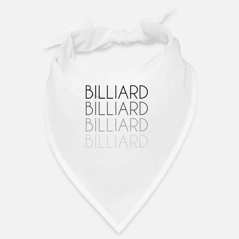 Billiard Schriftzug Bandana