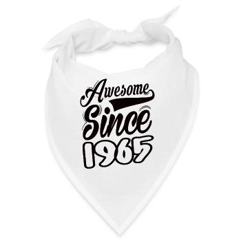 Awesome Since 1965 - Bandana - Weiß - Vorne