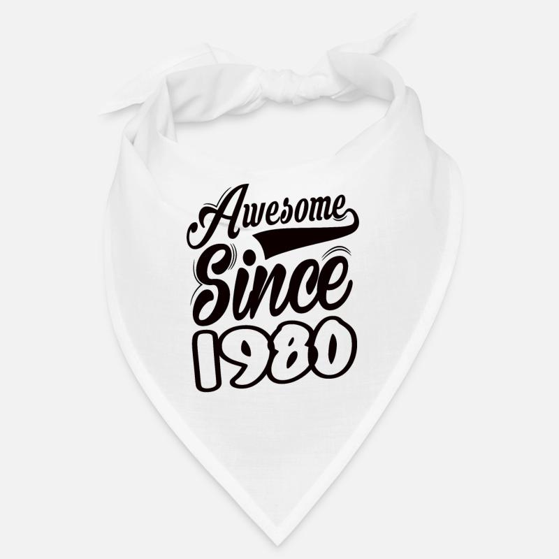 Awesome Since 1980 Bandana