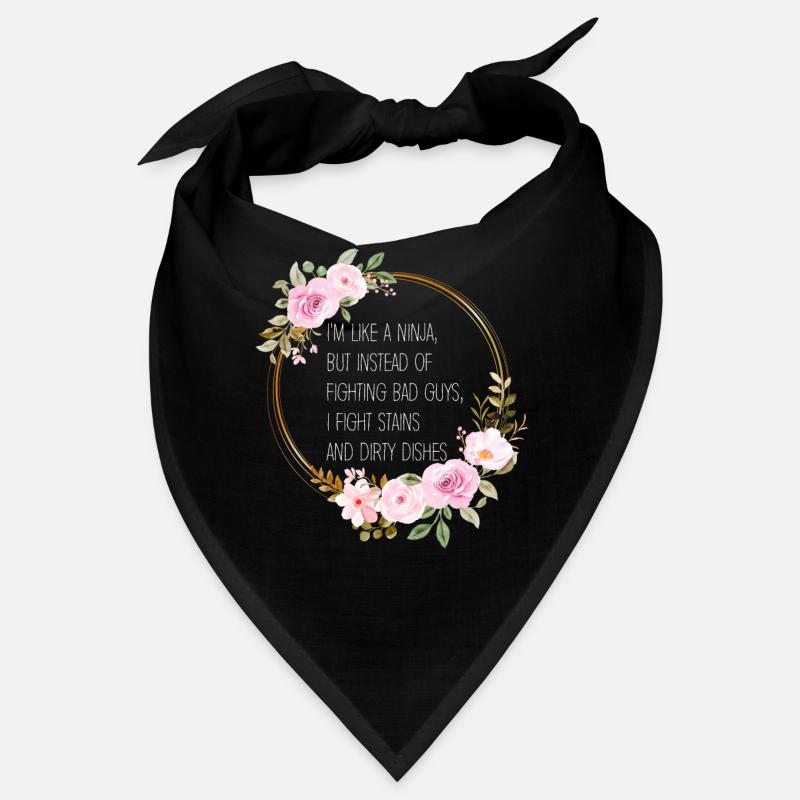 Wie eine Ninja-Hausfrau Bandana