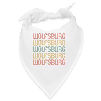 Wolfsburgerin Wolfsburger Wolfsburg - Bandana - Weiß - Vorne