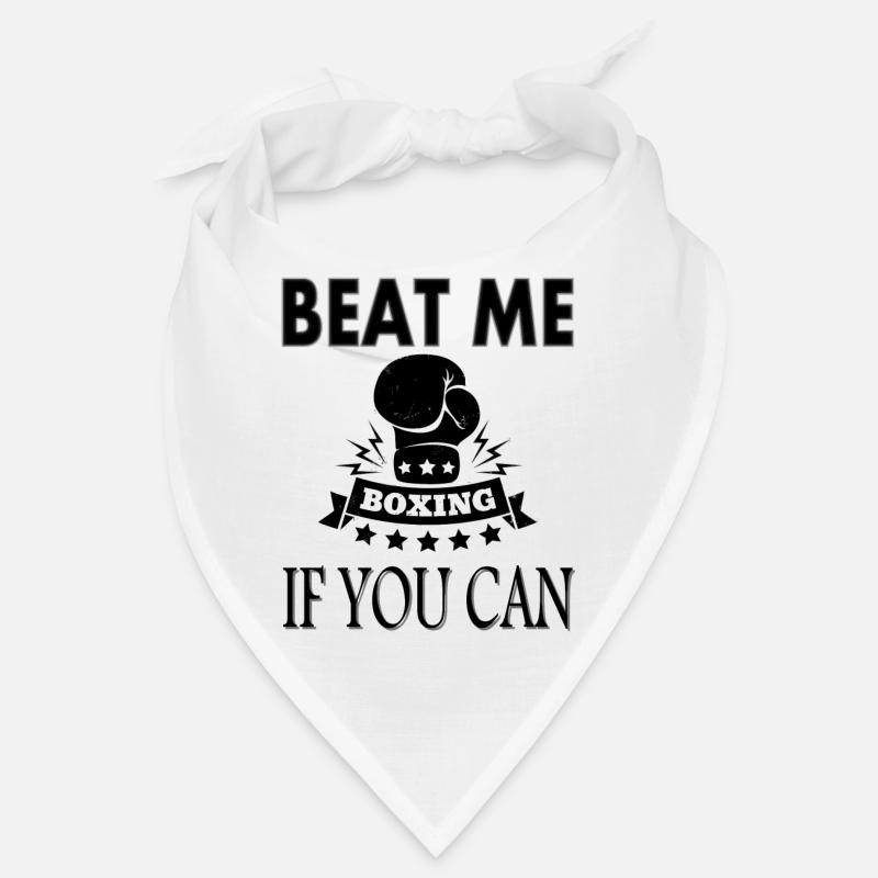 Match de boxe Knock-out Boxing Fans Boxer Idée cadeau Bandana