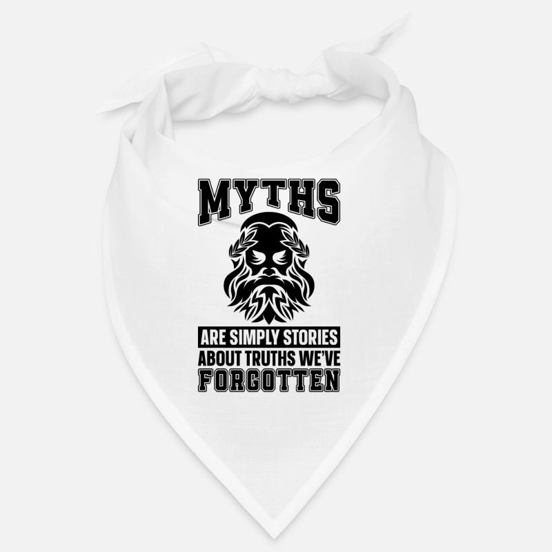 Les mythes sont simplement l’histoire Grèce Mythologie Lover Bandana