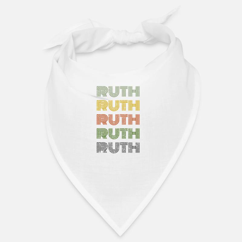 70s Retro Name Vintage Personalized Ruth Bandana