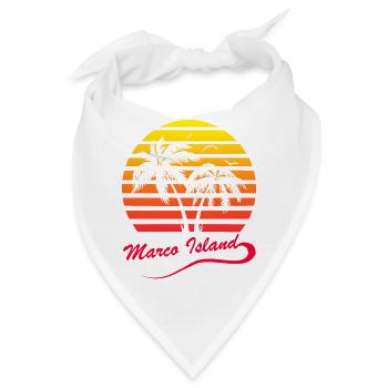 Marco Island - Bandana - Weiß - Vorne