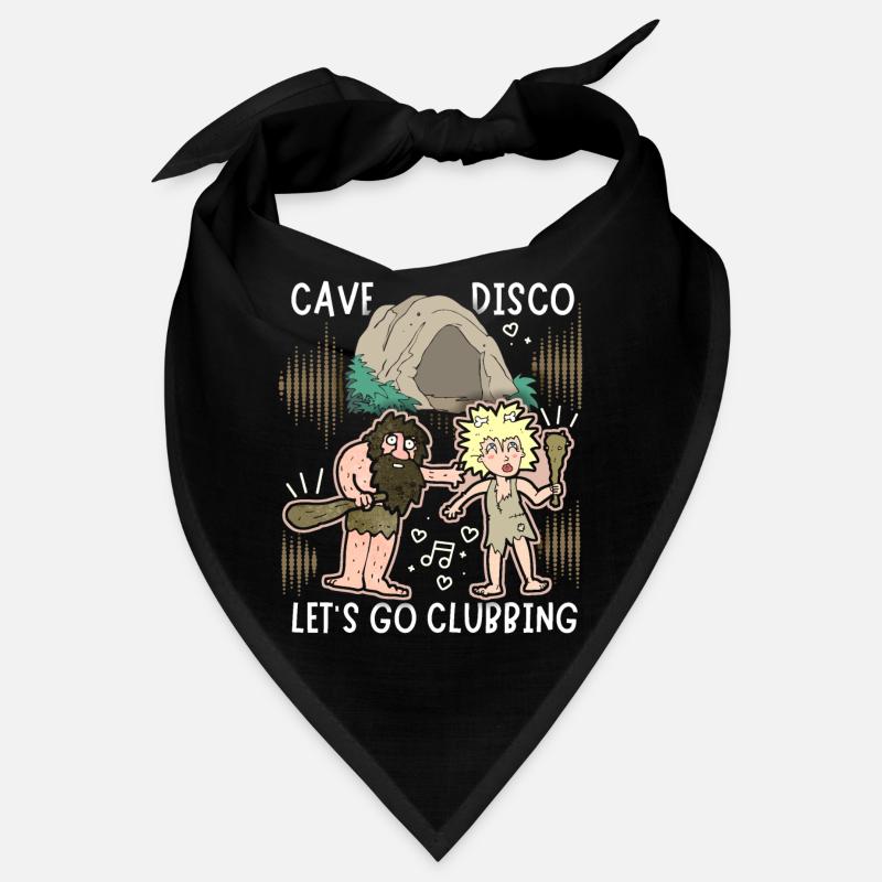 Neanderthal joke, Disco, Funny saying, Pun Bandana