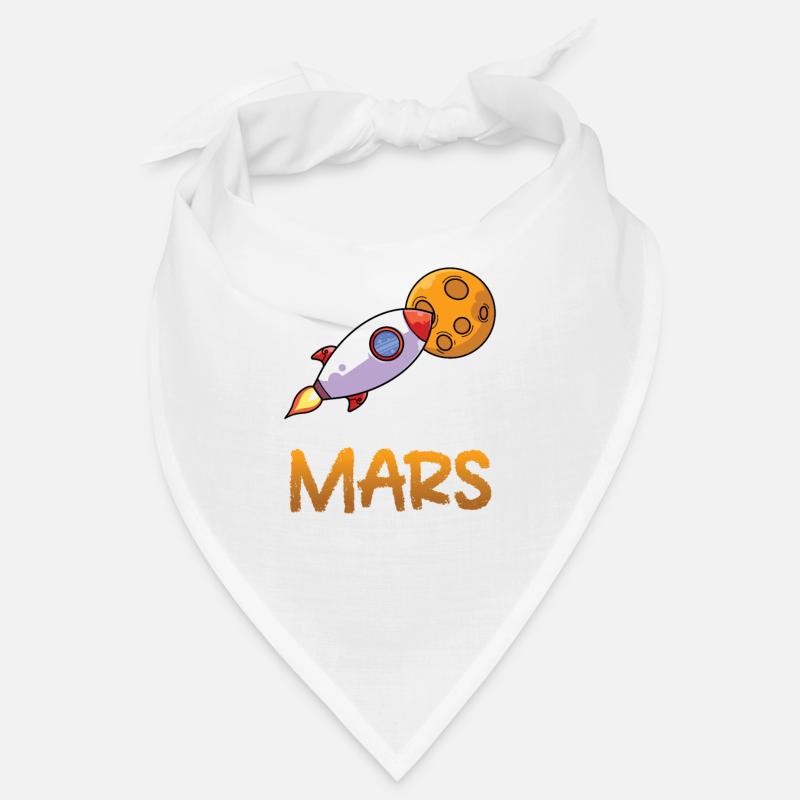 Future Mars Explorer Planet Astronaut Bandana