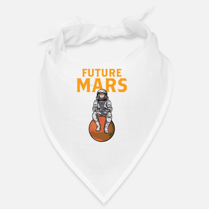 Future Mars Traveler Planet Astronaut Bandana