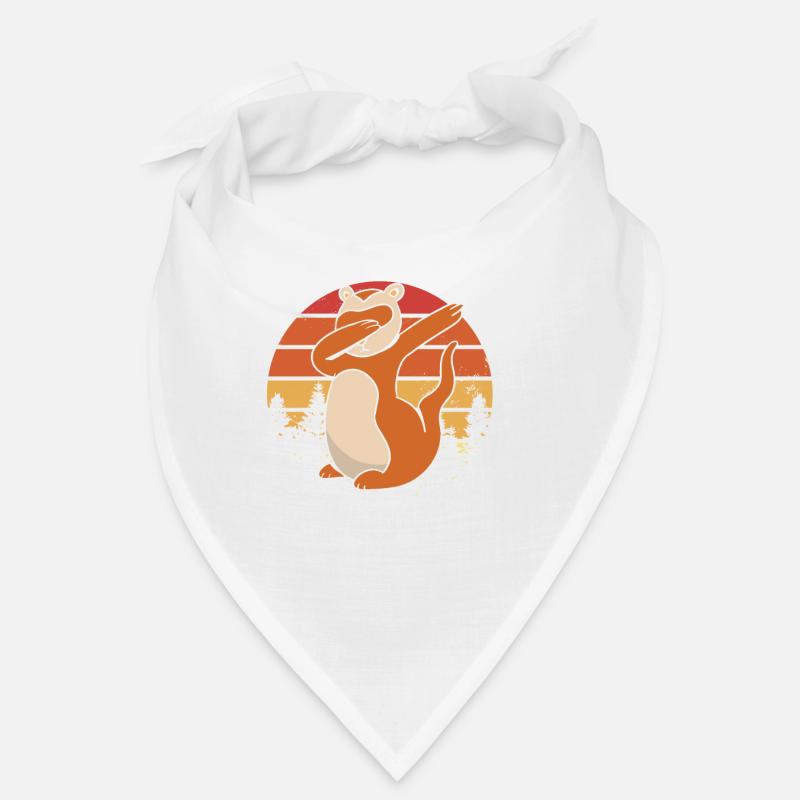 Frettchen Iltis Retro Bandana