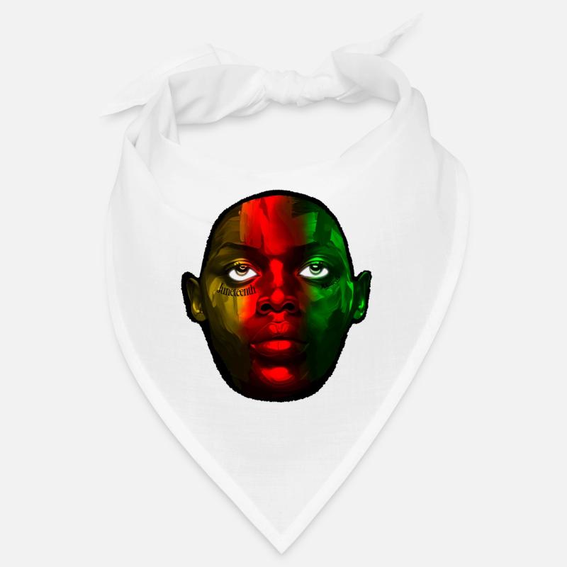 Juneteenth Face Tattoo Bandana