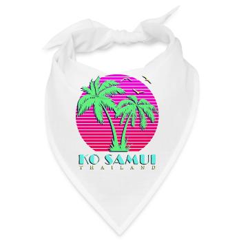 Ko Samui - Bandana - Weiß - Vorne