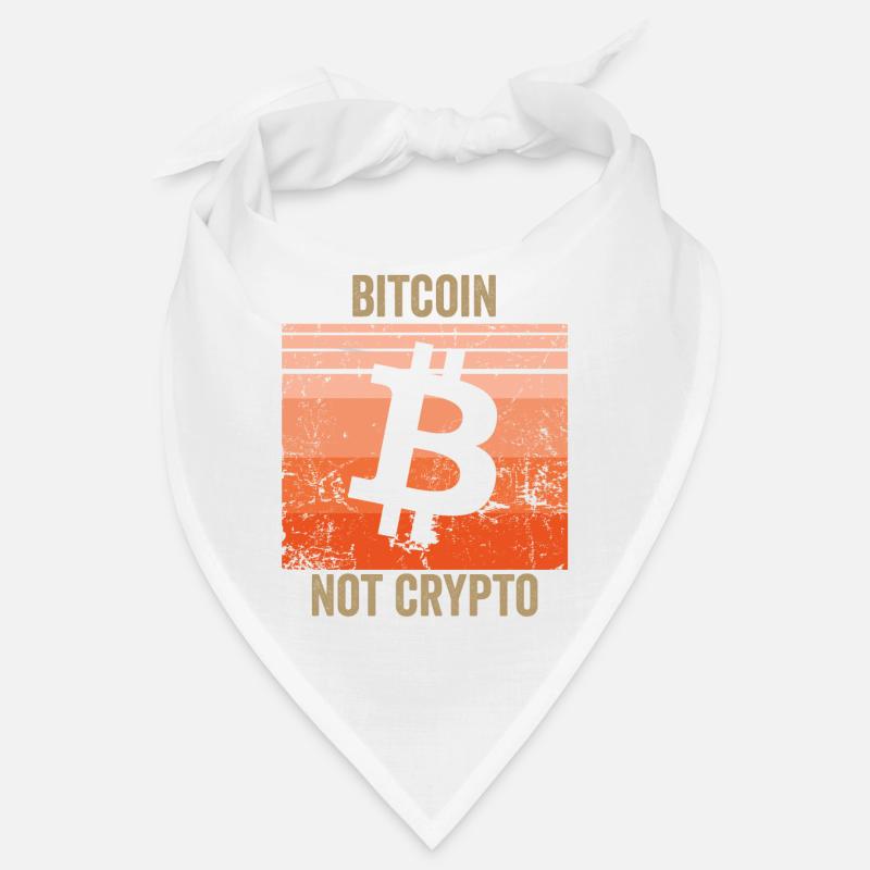 Bitcoin Not Crypto Bandana