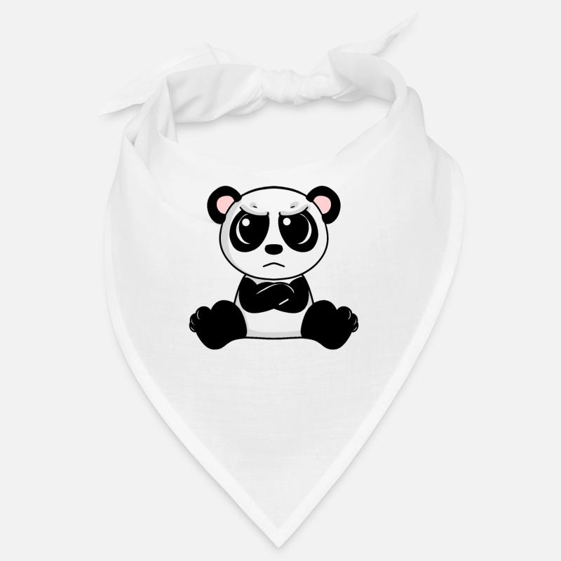 angry panda Bandana