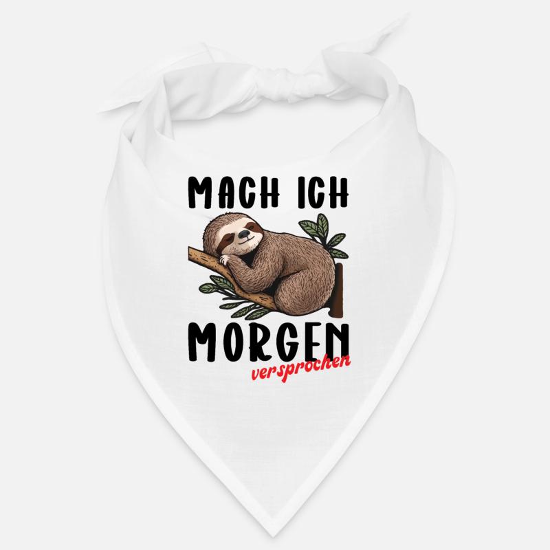 mach ich morgen versprochen Bandana