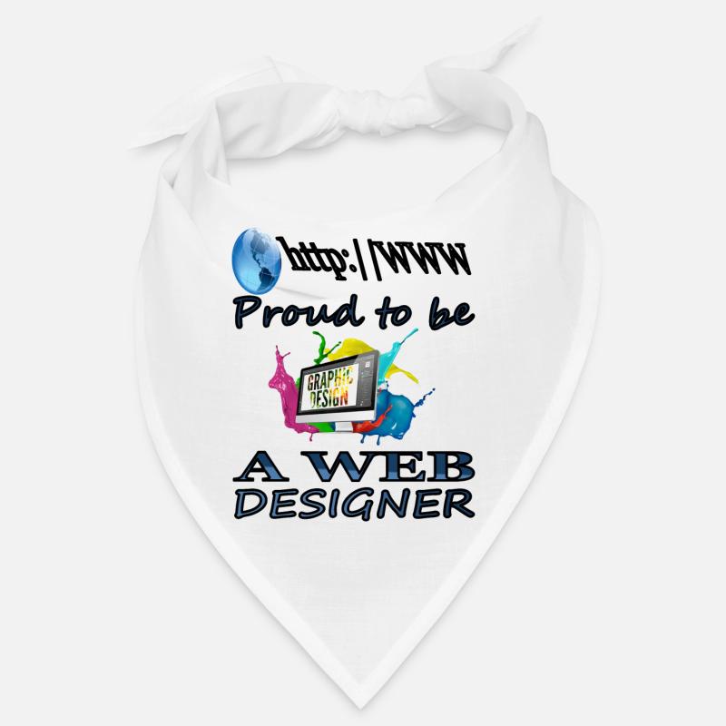 Ich bin Web designer Web-Entwickler Geschenkidee Bandana