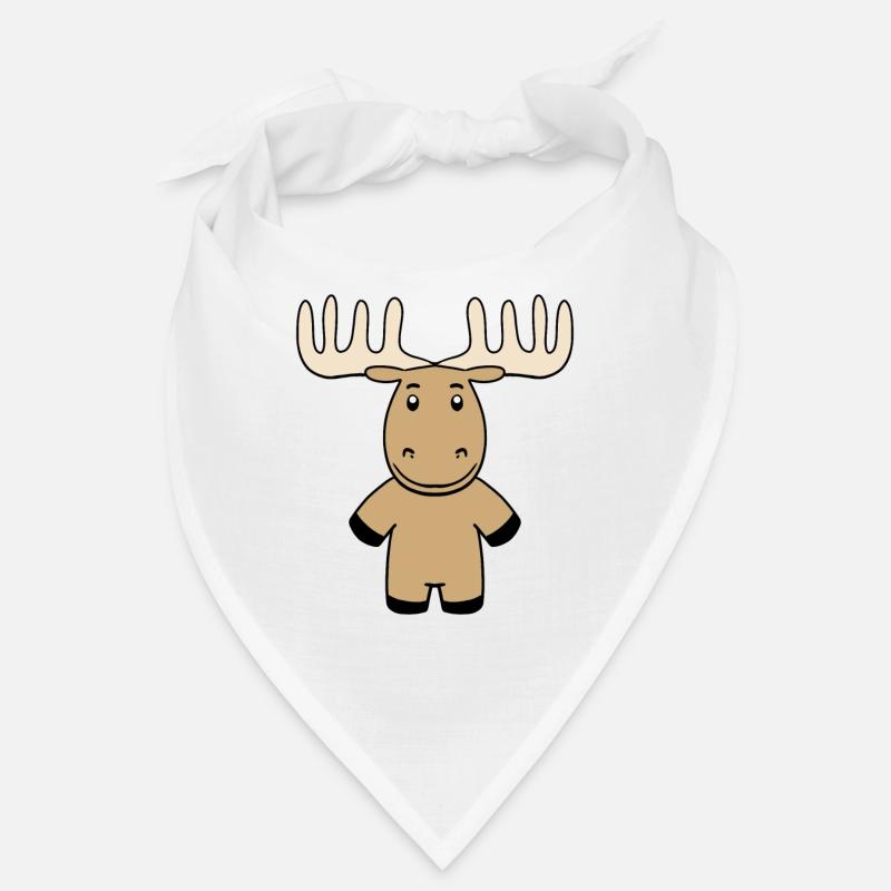 Moose motif Bandana