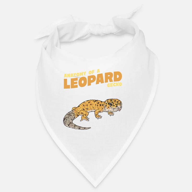 Leopard Gecko Lizard Lover Bandana