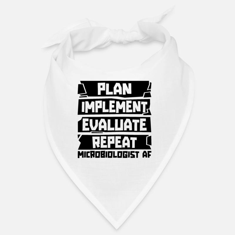 Plan Mise en œuvre Évaluer Scientifique Microbiologistes Bandana
