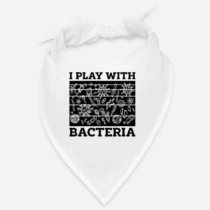 Je joue avec les bactéries rétro docteur microbiologistes Bandana