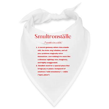 Schwedisch Definition - Bandana - Weiß - Vorne