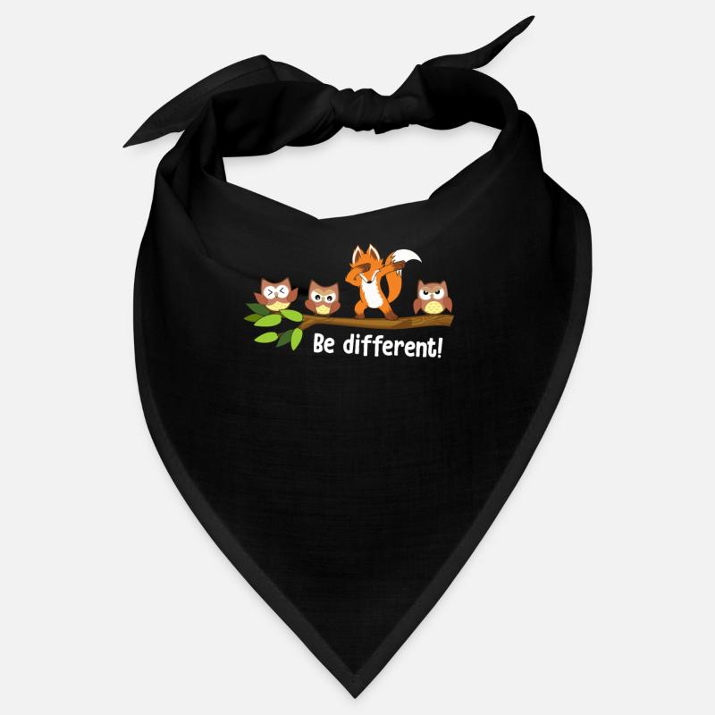 Be Different Fox Be You Autism Awareness Fox Bandana