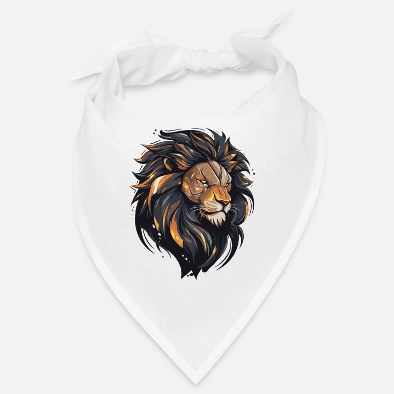 Großer mächtiger Löwe Bandana