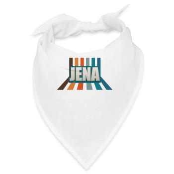 Jenaerin Jenaer Jena - Bandana - Weiß - Vorne