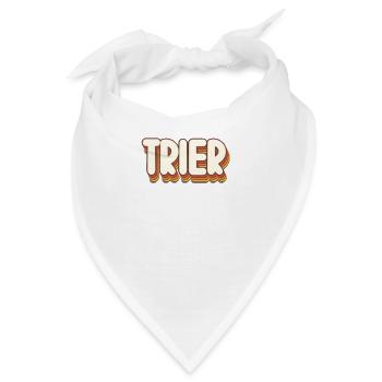 Triererin Trierer Trier - Bandana - Weiß - Vorne
