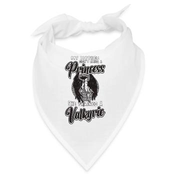 My Mother Didn't Rise Norse Goddess Valkyries - Bandana - Weiß - Vorne