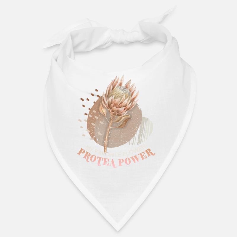 Protea, illustration botanique, disant Bandana
