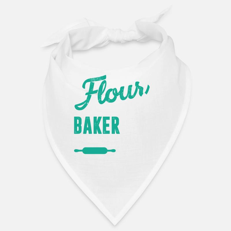 Baker Flour Is Baker Glitter Bandana
