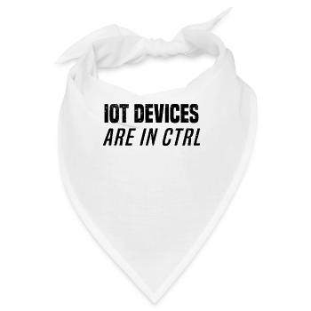 Internet Of Things IOT Programmierer Admin IT - Bandana - Weiß - Vorne