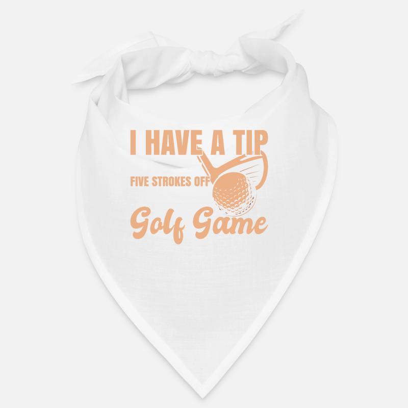 Funny Golf Quote Golfer Golfing Golf Player Bandana