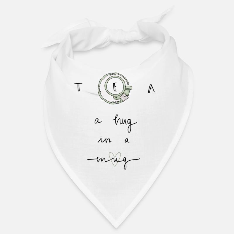Tea a hug in a mug Bandana